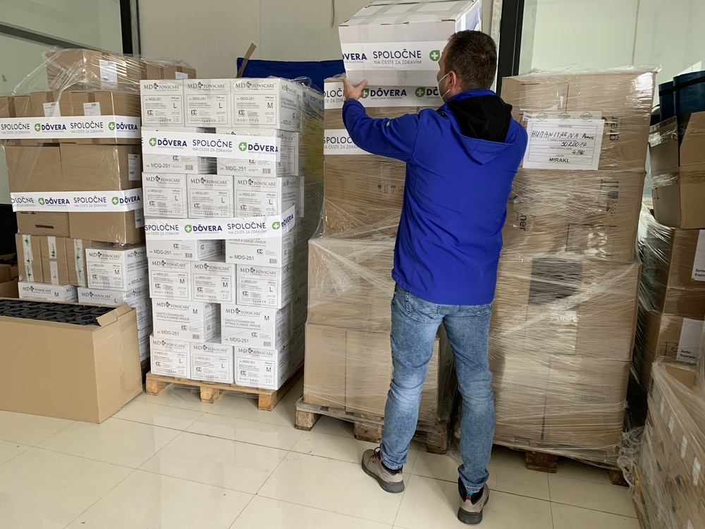 Posielame na Ukrajinu materiál v hodnote 50-tisíc eur